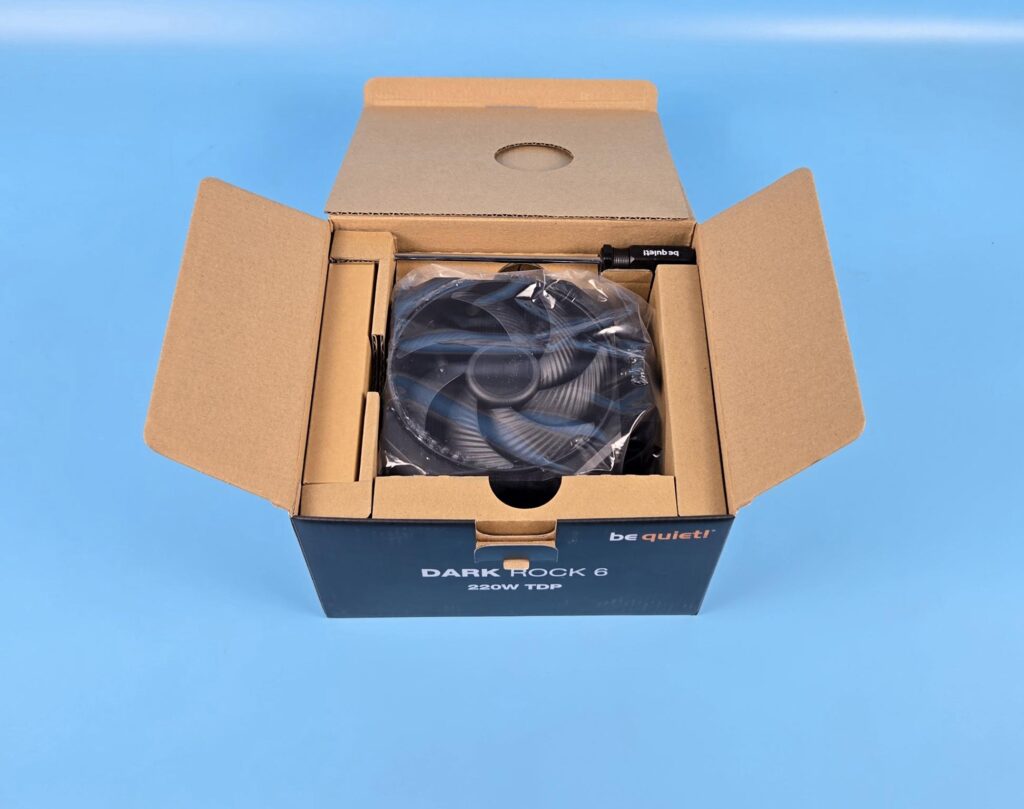 be quiet! Dark Rock 6 Air CPU Cooler Review 4 be quiet Dark Rock 6 Packing Box 2