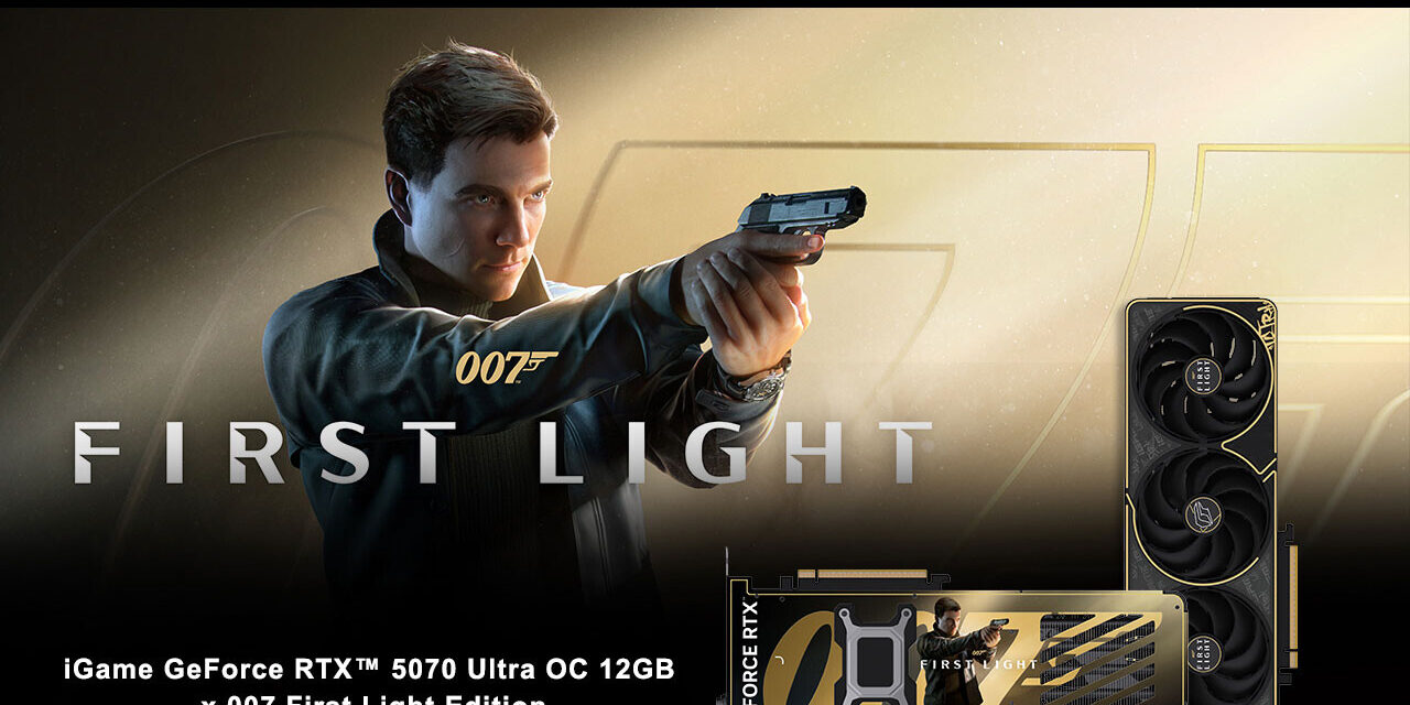 COLORFUL reveals stylish iGame RTX 5070 Ultra OC x 007 First Light Edition at COMPUTEX 2026