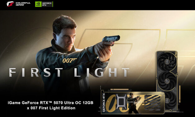 COLORFUL reveals stylish iGame RTX 5070 Ultra OC x 007 First Light Edition at COMPUTEX 2026