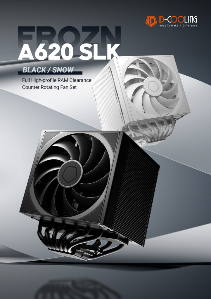 ID-Cooling Computex 2026 showcase highlights new PC cases and advanced cooling solutions 10 12.FROZN A620 SKL