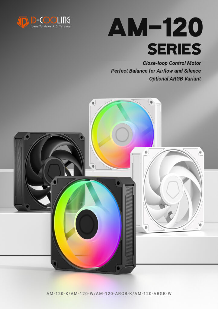 ID-Cooling Computex 2026 showcase highlights new PC cases and advanced cooling solutions 12 18.AM 120 ARGB KW