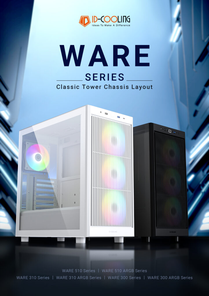 ID-Cooling Computex 2026 showcase highlights new PC cases and advanced cooling solutions 3 4.WARE