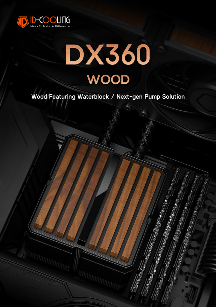 ID-Cooling Computex 2026 showcase highlights new PC cases and advanced cooling solutions 5 8.DX360 WOOD