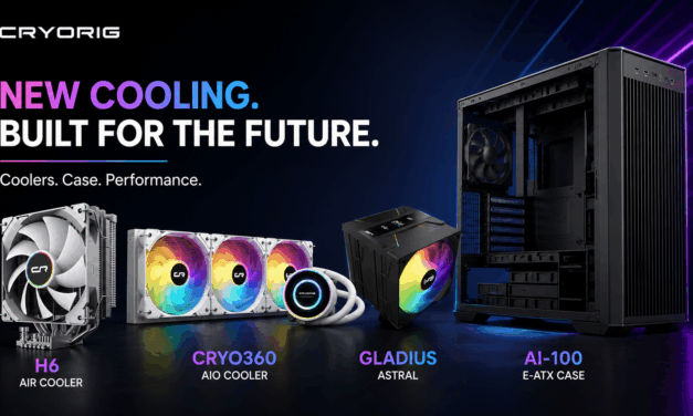 Cryorig showcases powerful new coolers and AI focused PC case at Computex 2026