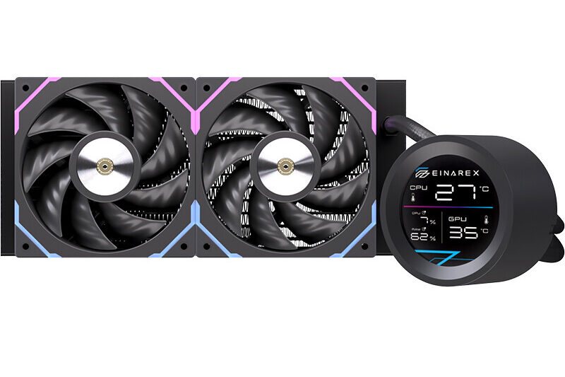 EINAREX Launches New ORBIT AIO Liquid Cooler With Built In System Monitoring 1 ORBIT AIO liquid cooler series.