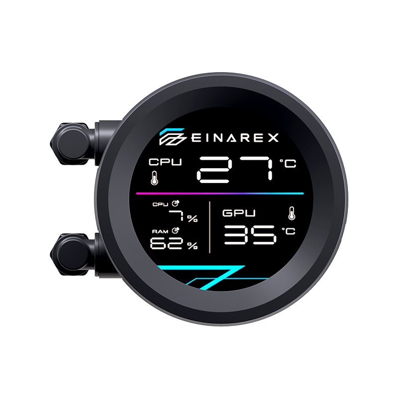 EINAREX Launches New ORBIT AIO Liquid Cooler With Built In System Monitoring 3 EINAREX ORBIT AIO liquid cooler series 3