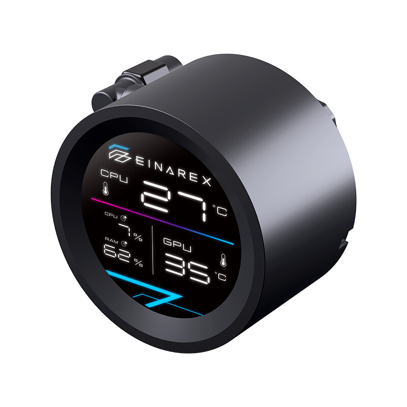 EINAREX Launches New ORBIT AIO Liquid Cooler With Built In System Monitoring 4 EINAREX ORBIT AIO liquid cooler series 4