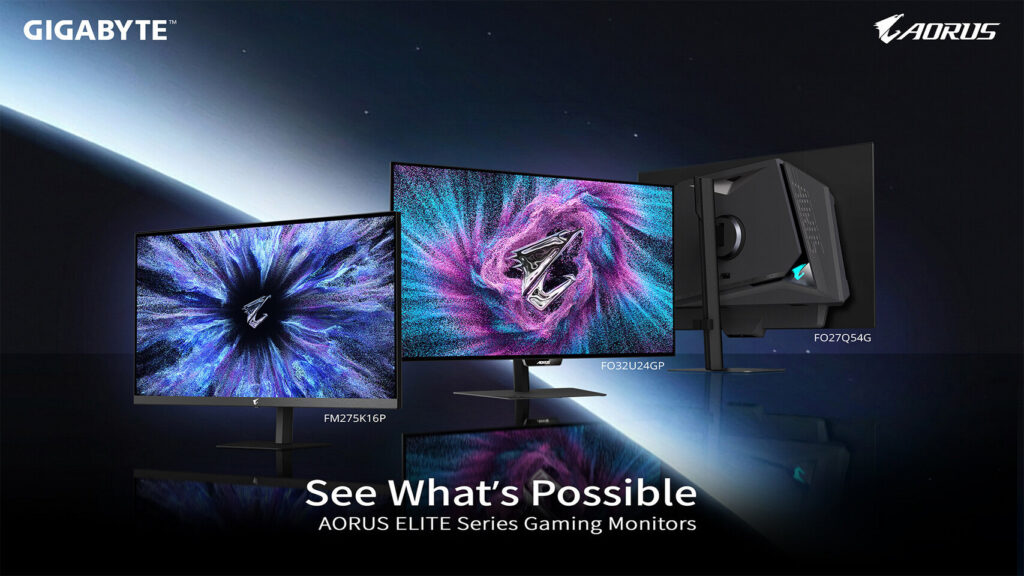 Gigabyte AORUS ELITE Gaming Monitors 1