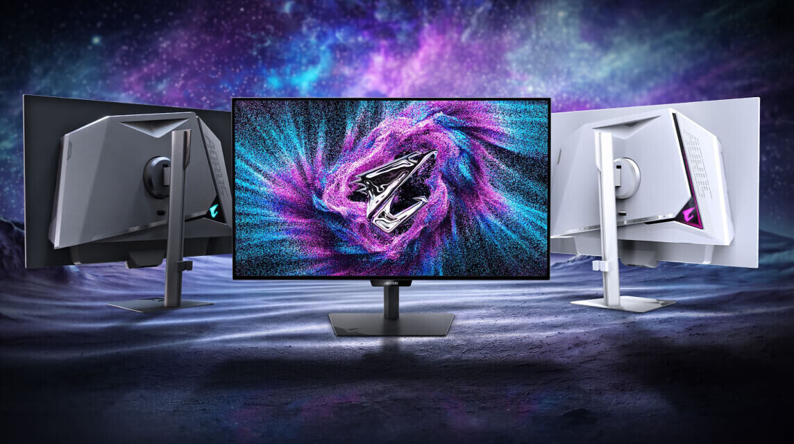 Gigabyte Unveils Exciting New AORUS ELITE Gaming Monitors with OLED and Mini LED Displays