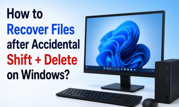 How to Recover Files after Accidental Shift + Delete on Windows?