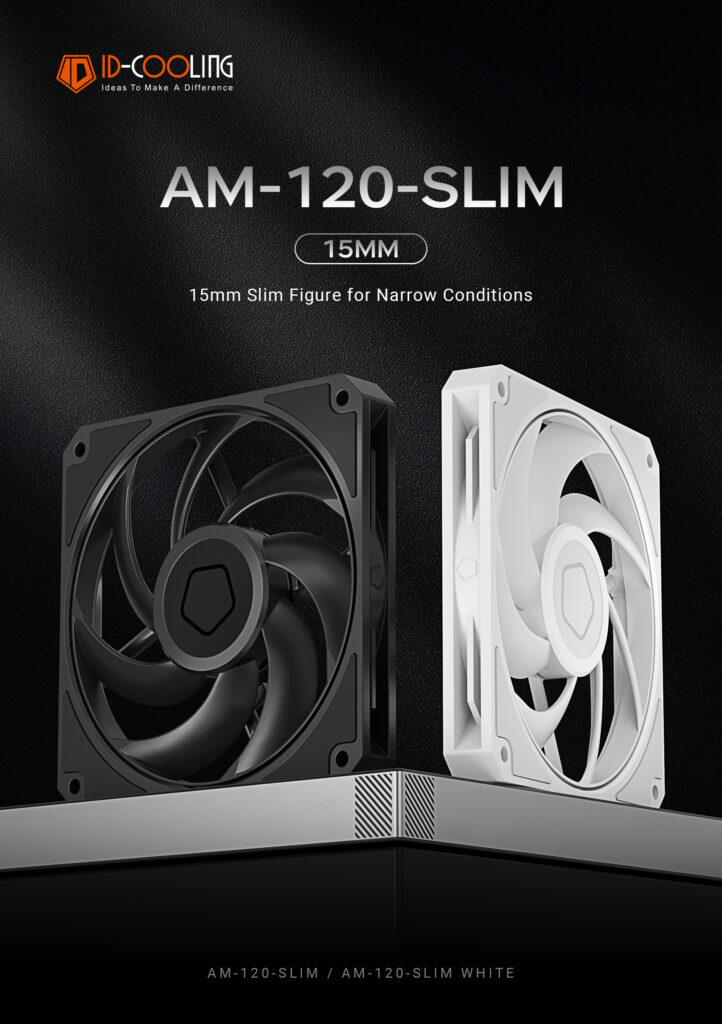 ID-Cooling Computex 2026 showcase highlights new PC cases and advanced cooling solutions 11 ID Cooling AM 120 Slim