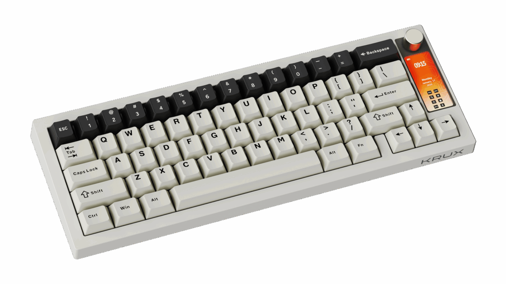 Krux Drox combines retro design and modern features at Computex 2026 2 Krux Drox mechanical keyboard 2