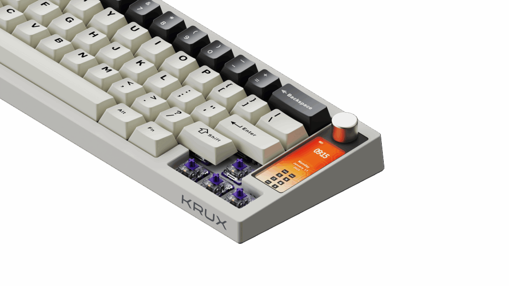 Krux Drox combines retro design and modern features at Computex 2026 3 Krux Drox mechanical keyboard 3