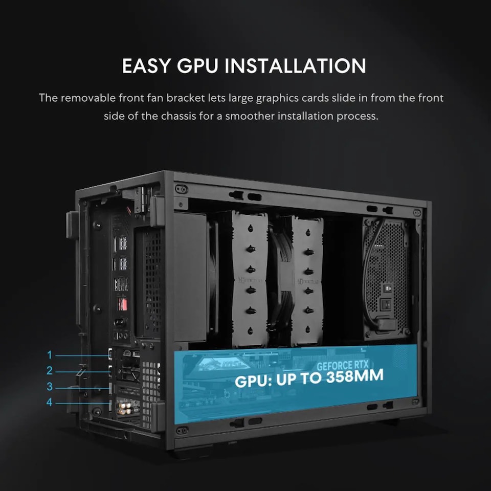 Lian Li B4 mATX chassis 3