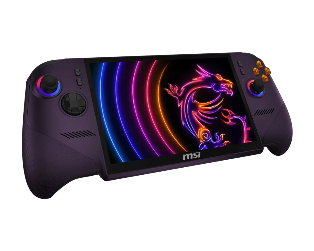 MSI Claw 8 EX AI gaming handheld 2