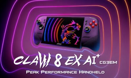 MSI launches powerful Claw 8 EX AI+ handheld with Intel Arc G3 graphics