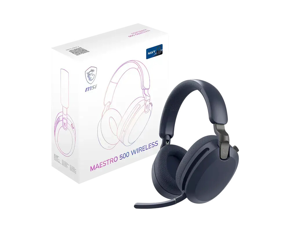 MSI Unveils Impressive Maestro 500 Wireless Headset With ANC and 90 Hour Battery Life 3 Maestro 500 Wireless headset 4