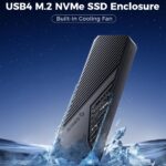 Orico CNM2-U4-GY USB4 SSD Enclosure Brings Fast 40 Gbps Storage Performance