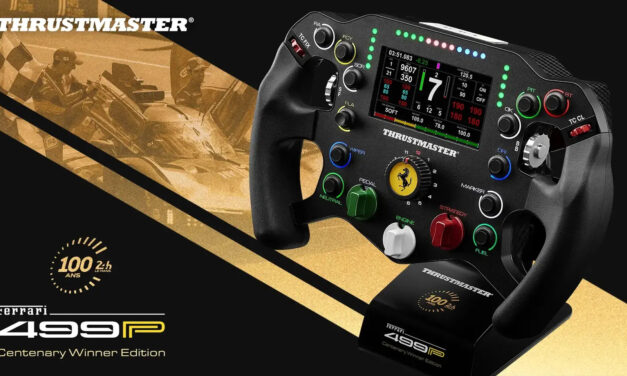 Thrustmaster Ferrari 499P Limited Edition Wheel Debuts With Premium Features