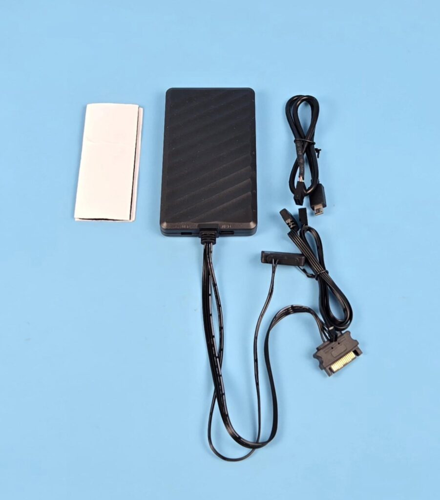 XASTRA Astra LZ360 ARGB Black Review: Nostalgic Pixel Display! 5 XASTRA Astra LZ360 ARGB Black Control Box Contents