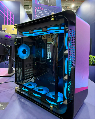 XERON Presents Flagship Cases and Innovative Cooling and PSUs at COMPUTEX 2026 2 XERON C Lab PC Case 2