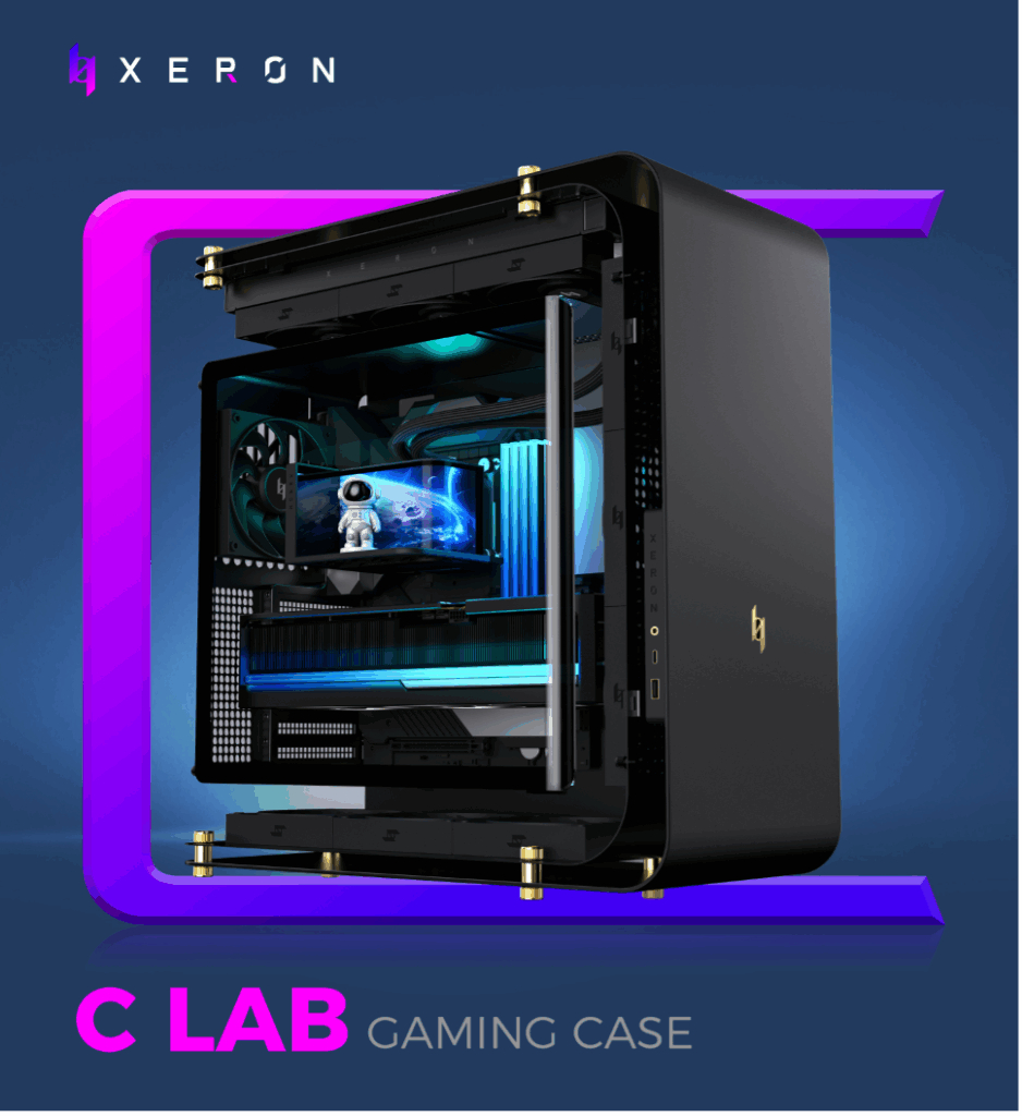 XERON Presents Flagship Cases and Innovative Cooling and PSUs at COMPUTEX 2026 1 XERON C Lab PC Case