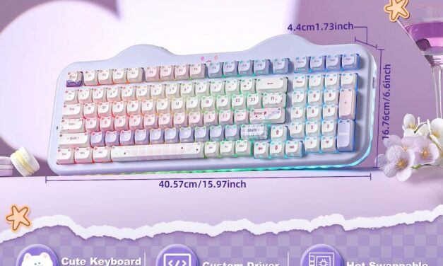 YUNZII brings more fun with the new C98 MAO Cake Kitten wireless keyboard