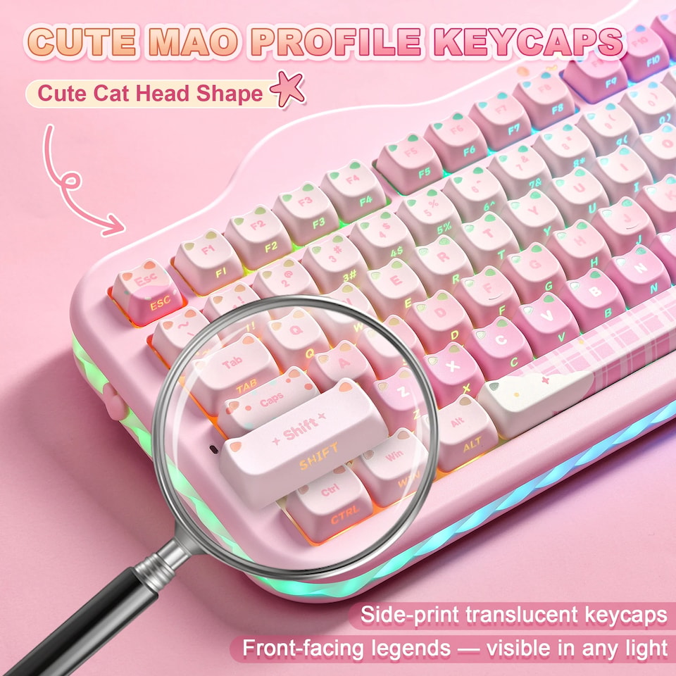 YUNZII C98 mechanical keyboard 8