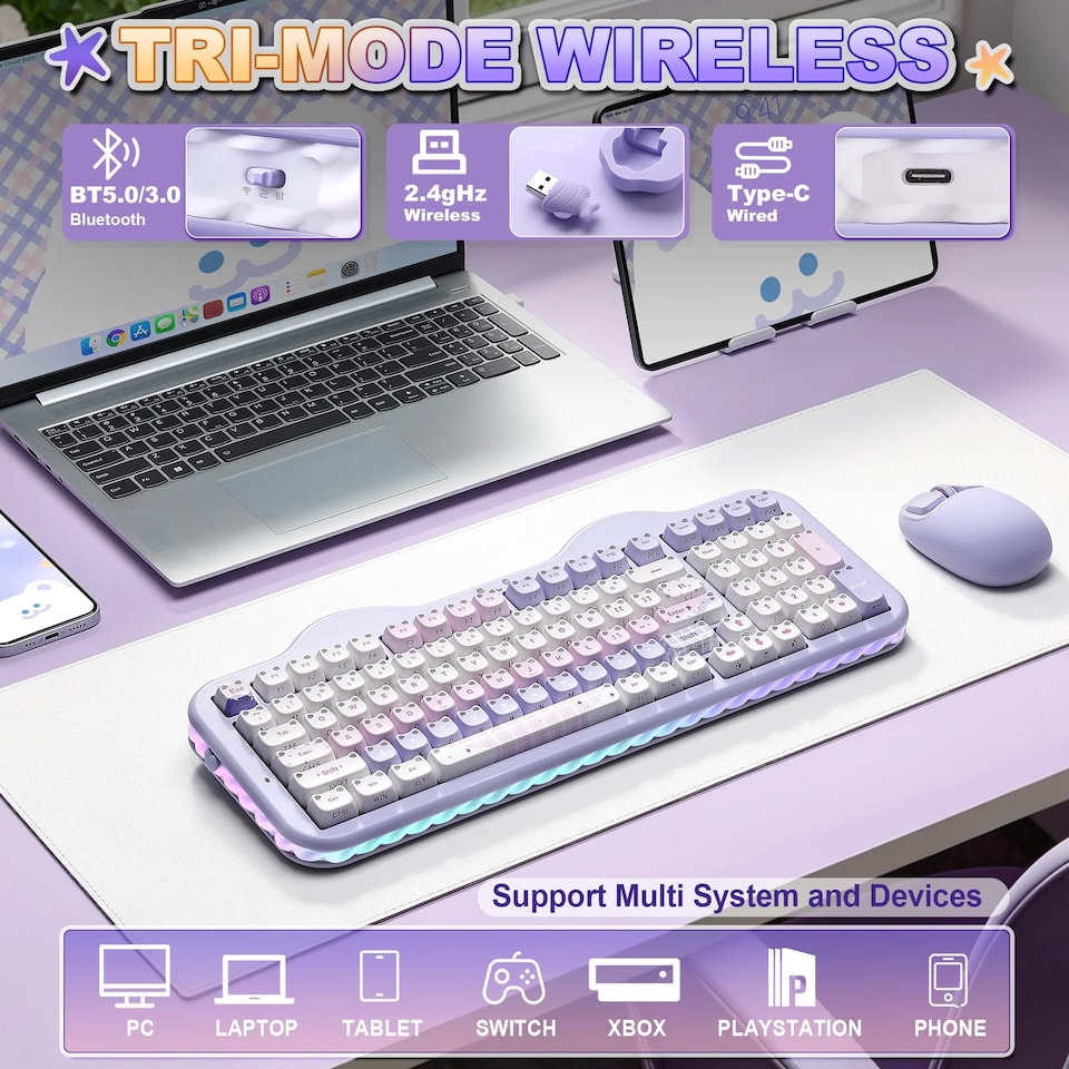 YUNZII C98 mechanical keyboard 9