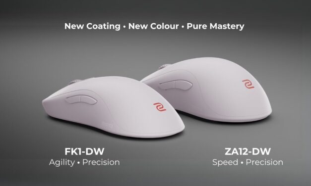 Zowie Gaming Mouse Range Grows With New FK1 DW and ZA12 DW