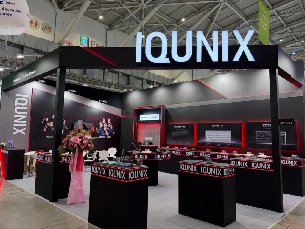 IQUNIX Dominates Computex Taipei 2026: Showcasing Next-Gen EC75 Hall Effect Keyboard and Launching the Official 'Ghost in the Shell' EV63 Edition 1 image 14