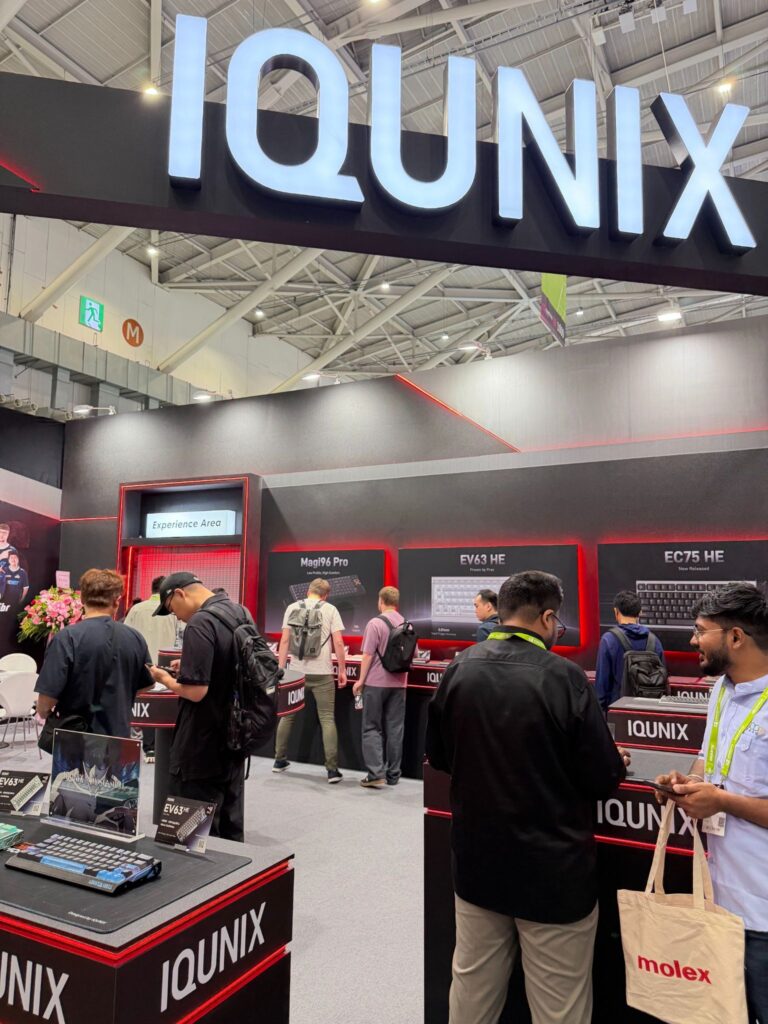 IQUNIX Dominates Computex Taipei 2026: Showcasing Next-Gen EC75 Hall Effect Keyboard and Launching the Official 'Ghost in the Shell' EV63 Edition 2 image 15