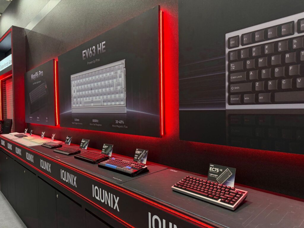 IQUNIX Dominates Computex Taipei 2026: Showcasing Next-Gen EC75 Hall Effect Keyboard and Launching the Official 'Ghost in the Shell' EV63 Edition 5 image 17