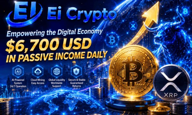 XRP breaks out of a symmetrical triangle pattern; massive whale buying suggests Ei Crypto could become the best passive income platform of 2026.