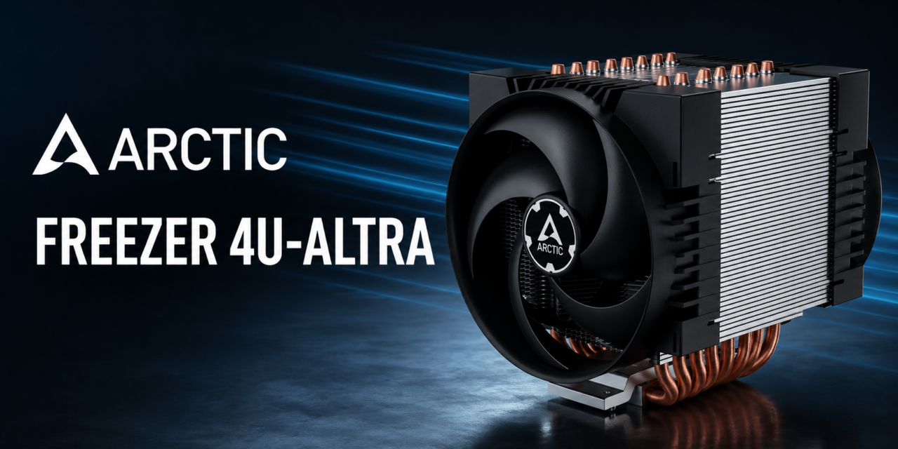 Arctic Launches Efficient Freezer 4U Altra CPU Cooler for Ampere Altra Servers