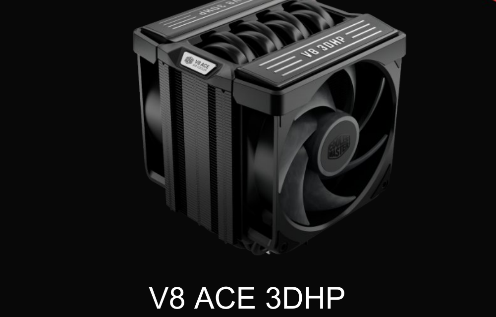 Cooler Master V8 ACE 3DHP CPU Air Cooler Launched With Patented 3D Heat Pipe Technology