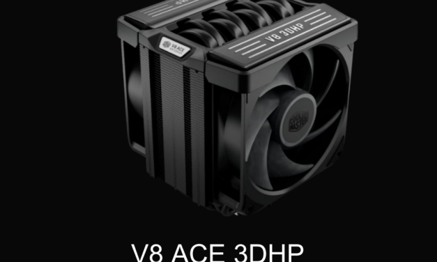 Cooler Master V8 ACE 3DHP CPU Air Cooler Launched With Patented 3D Heat Pipe Technology