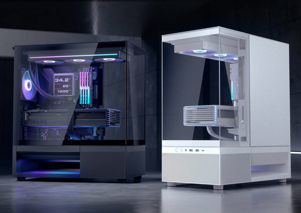 Cougar Unveils Stylish Cougar CFV220 RGB Mid Tower Case with Strong Cooling Support 3 Cougar CFV220 RGB mid tower PC case 1