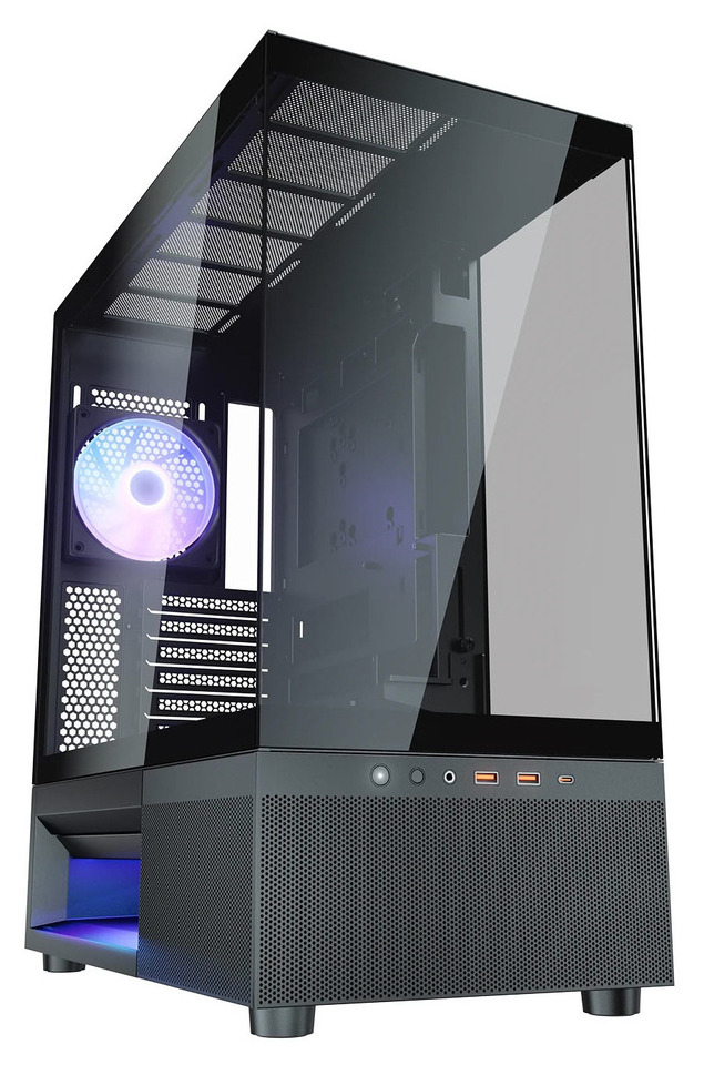 Cougar Unveils Stylish Cougar CFV220 RGB Mid Tower Case with Strong Cooling Support 2 Cougar CFV220 RGB mid tower PC case 5