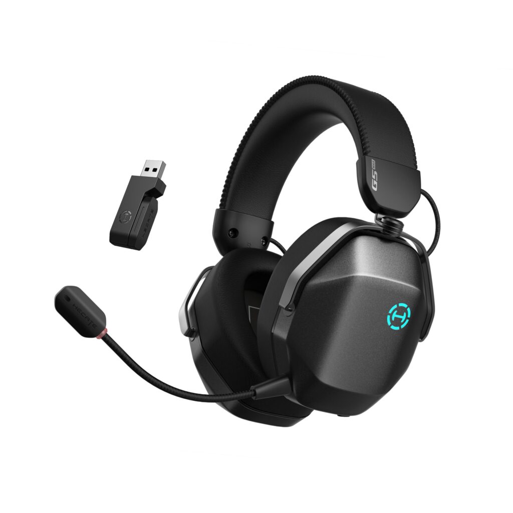 Edifier Unveils the G5 MAX Wireless Gaming Headset with Hi-Res Audio, 305-Hour Battery Life, THX® Spatial Audio+ and Professional-Grade Low-Latency Performance 1 EDIFIER HECATE G5 Max Space Grey 1