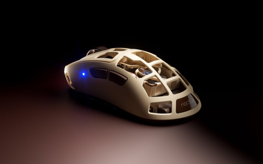 Noctua and Pulsar Launch Feinmann F01 Gaming Mouse With Built In Cooling Fan 5 Feinmann F01 Noctua Edition gaming mouse 2
