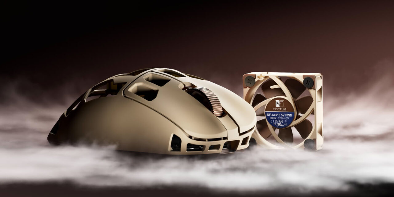 Noctua and Pulsar Launch Feinmann F01 Gaming Mouse With Built In Cooling Fan