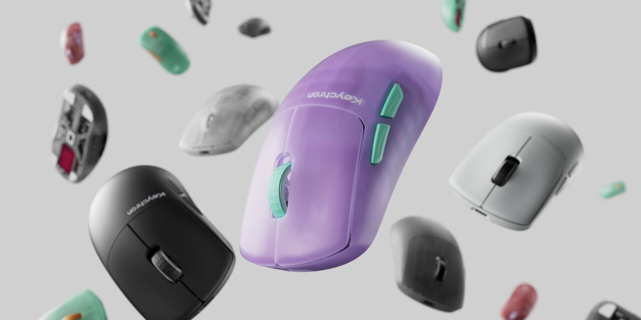 Keychron G6 HE gaming mouse brings magnetic switches and swappable battery