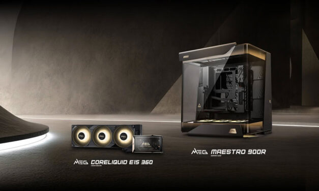 MSI Introduces Premium MEG MAESTRO 900R Case and CORELIQUID E15 360 Cooler