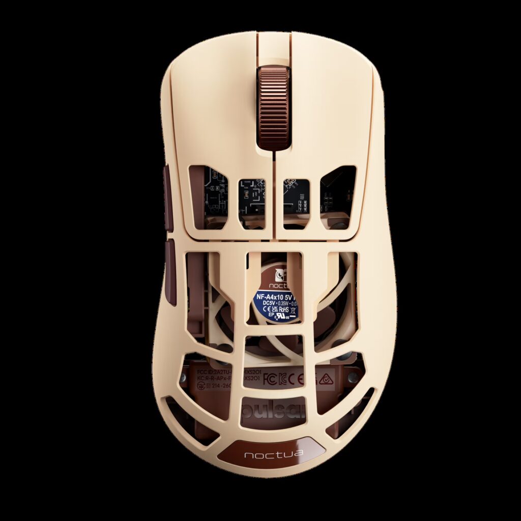 Noctua and Pulsar Launch Feinmann F01 Gaming Mouse With Built In Cooling Fan 1 Pulsar Feinmann F01 Noctua Edition 3