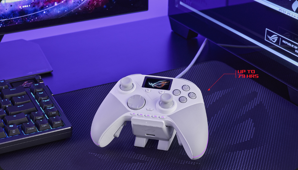 ASUS ROG Raikiri II Pro Brings Fast 8K Wireless Gaming and Long Battery Life 6 ROG Raikiri II Pro PC controller 5