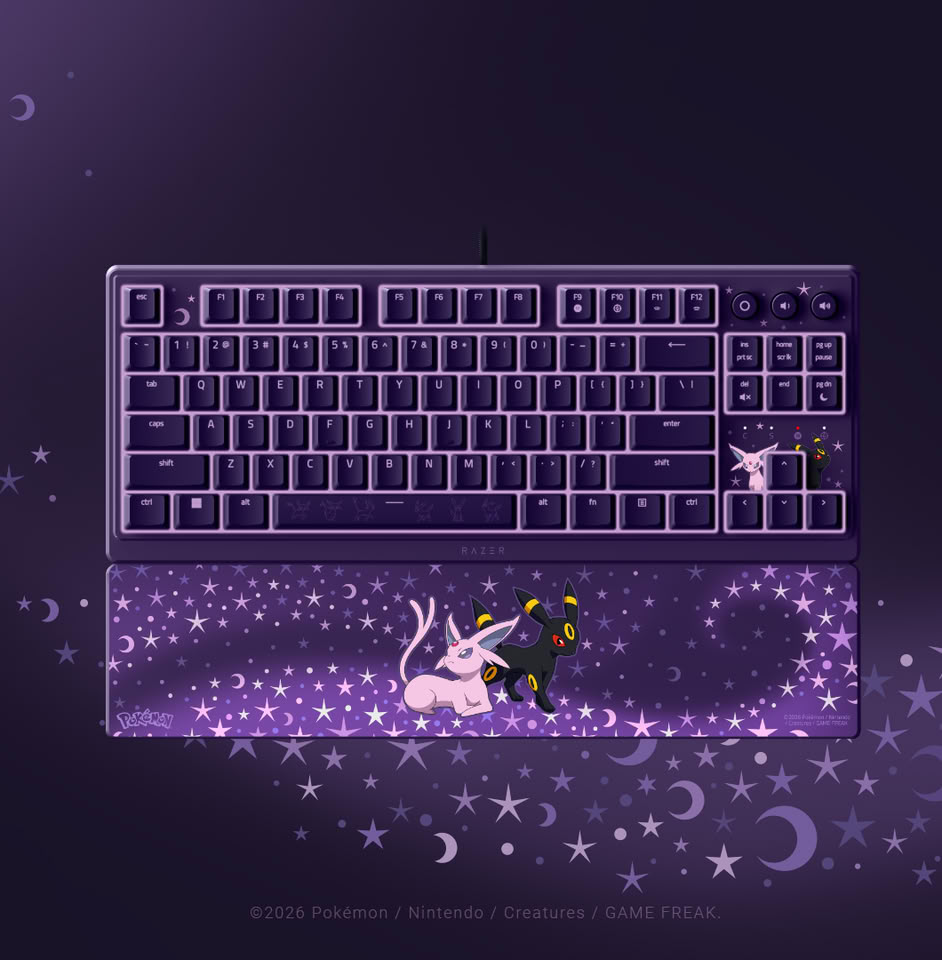 Razer Unveils Exciting Espeon & Umbreon Collection for Gamers 2 Razer Espeon Umbreon Collection for Gamers 4