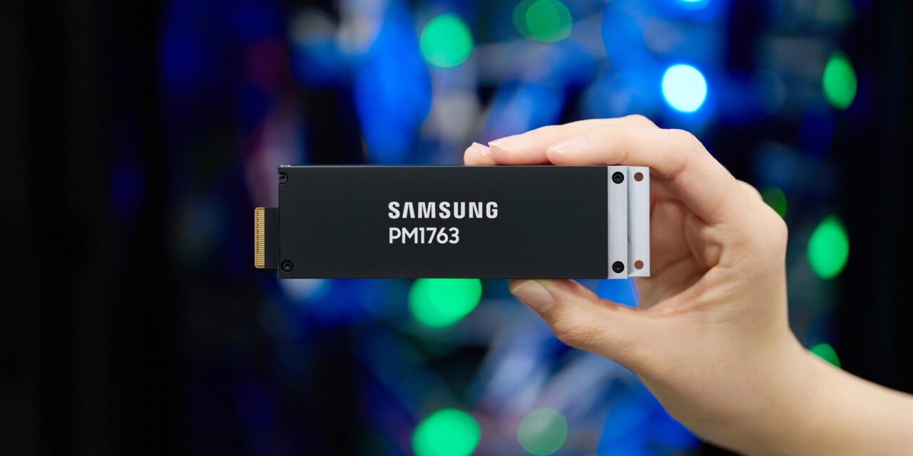 Samsung Starts Mass Production of Fast New PM1763 PCIe Gen 6 SSD for AI Servers