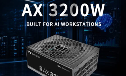Thermaltake AX 3200W Platinum Brings Reliable Power for AI Workstations