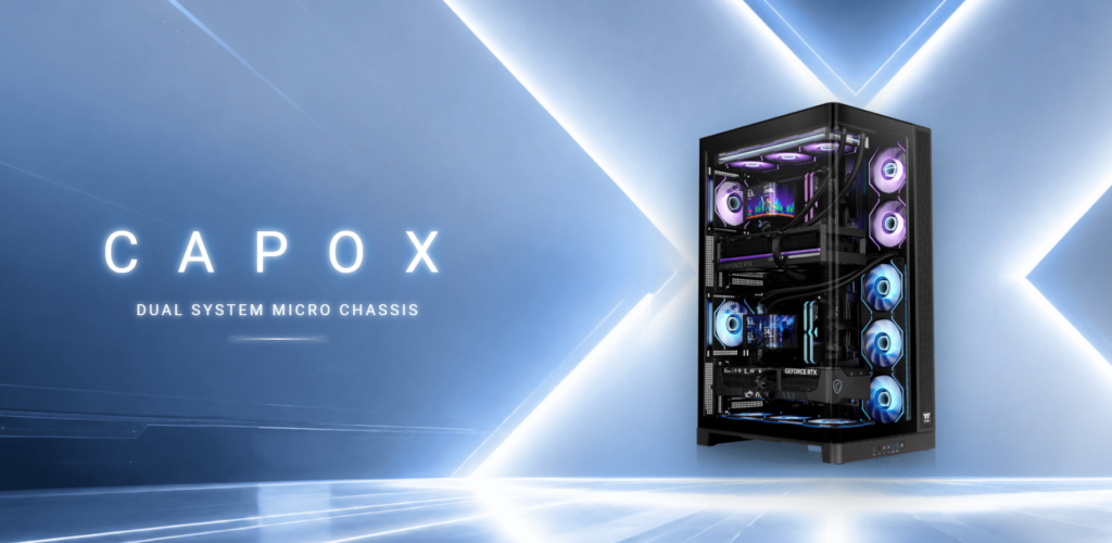 Thermaltake Introduces Versatile CAPO X Dual System Case for Powerful Two PC Setups 1 Thermaltake CAPO X